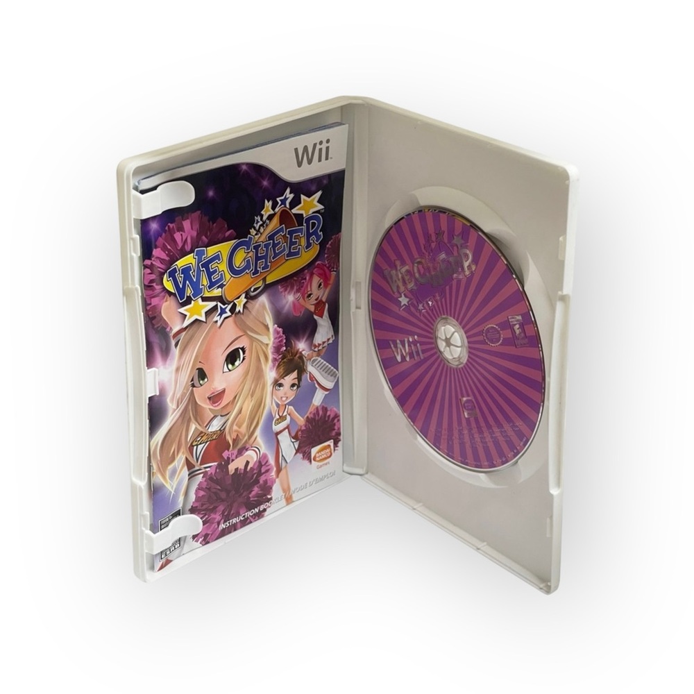 Nintendo Wii 🜸 We Cheer Game 🜸 Original Case 🜸 Instruction Booklet 🜸 Tested - Picture 5 of 12